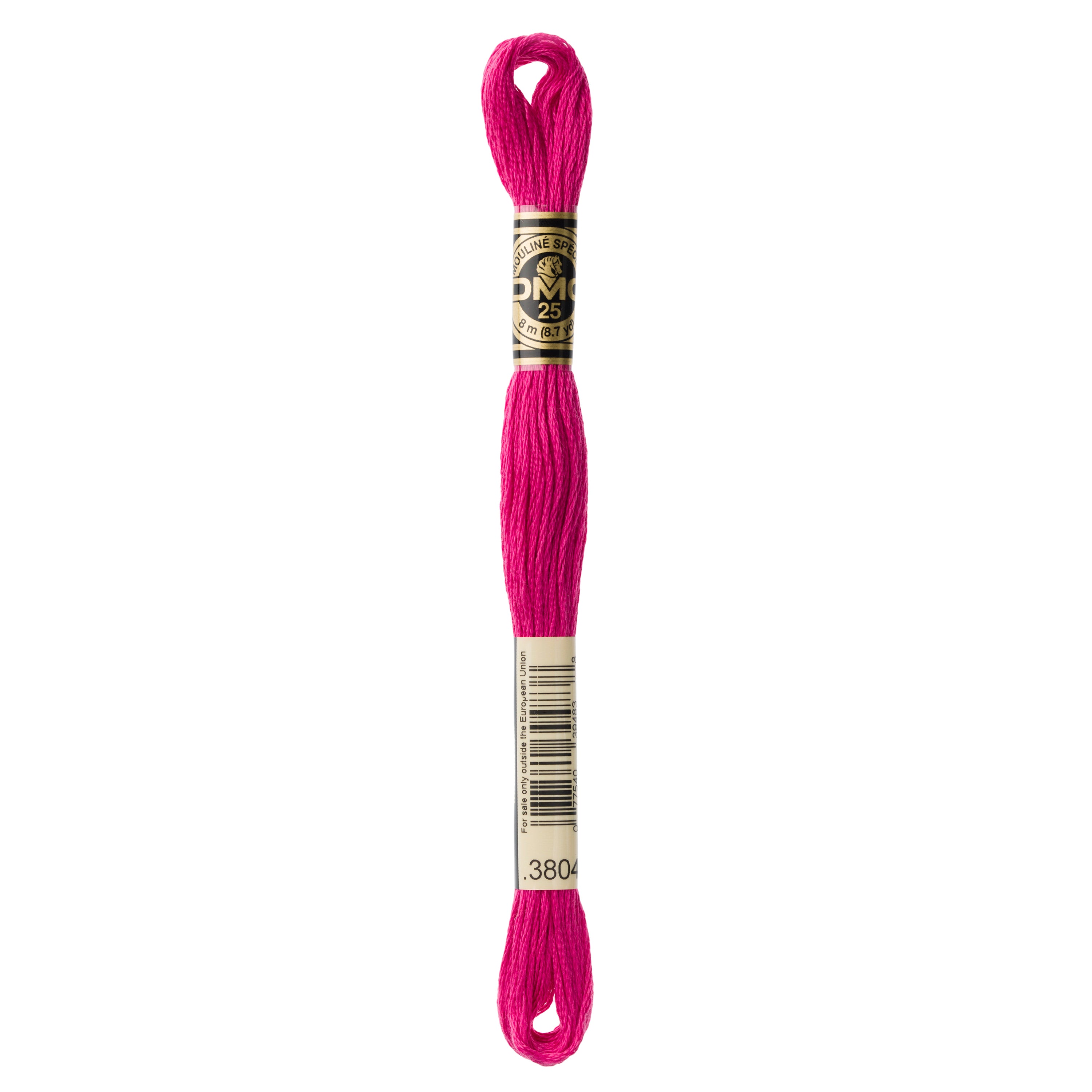 DMC embroidery floss, pink embroidery floss, DMC 3804