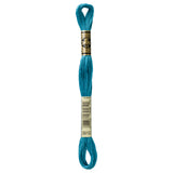 teal embroidery floss, blue-green embroidery floss, DMC 3810