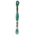 green embroidery floss, DMC 3816