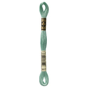 DMC Embroidery Floss, Blue-Green Palette - 3817 / Jadeite