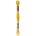 yellow embroidery floss, gold embroidery floss, DMC 3821