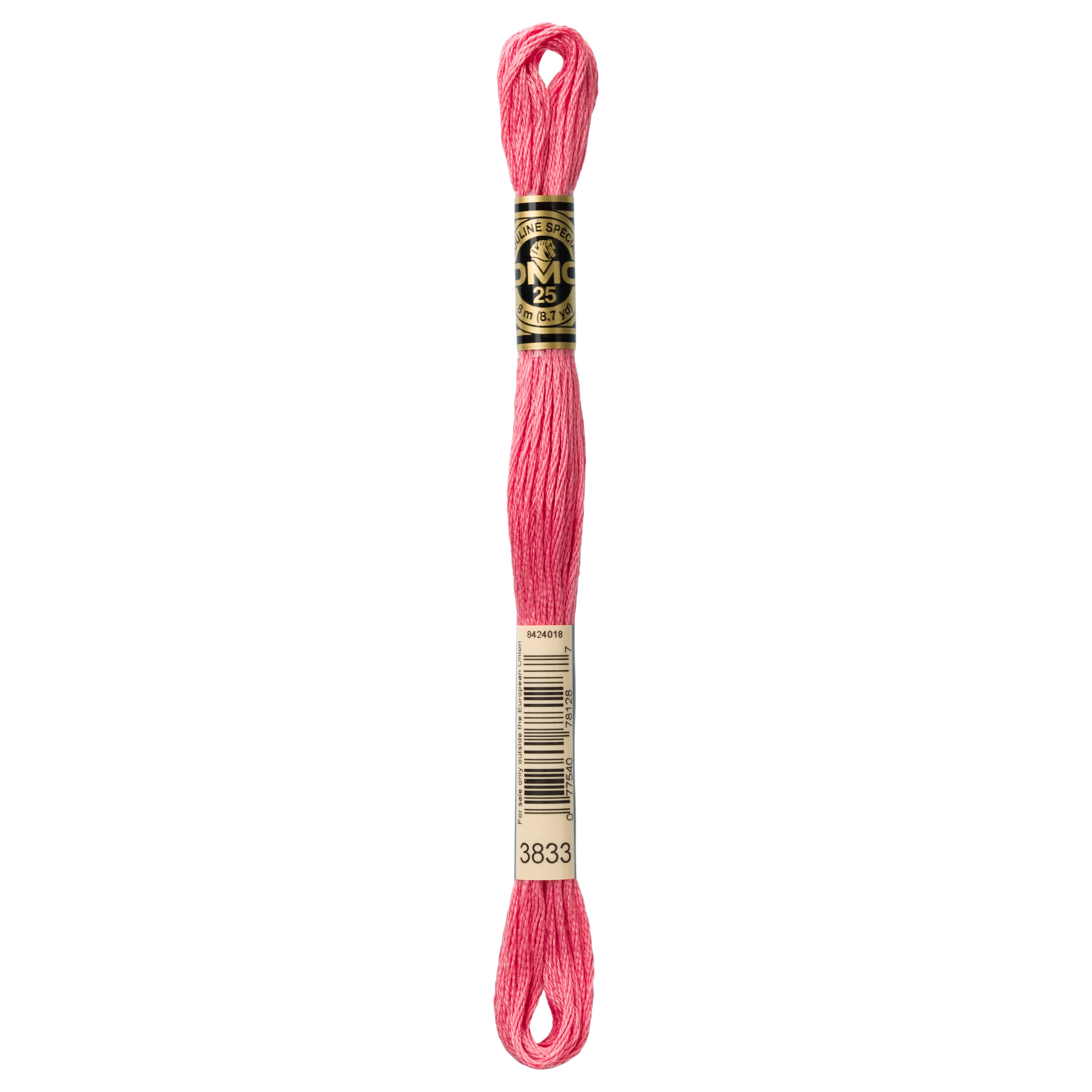 DMC embroidery floss, burgundy embroidery floss, DMC 3833
