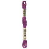 purple embroidery floss, DMC 3835