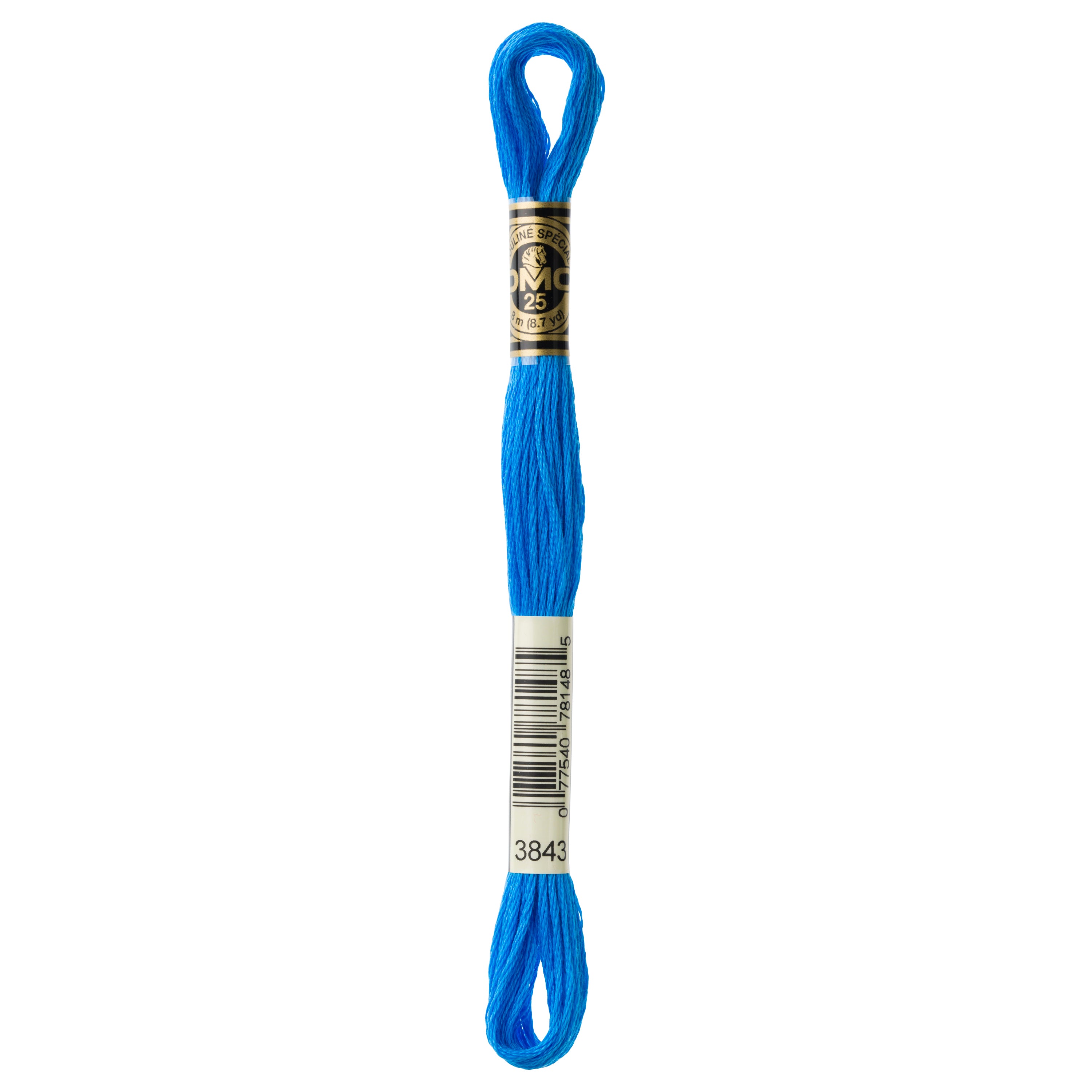blue embroidery floss, teal embroidery floss, DMC 3843