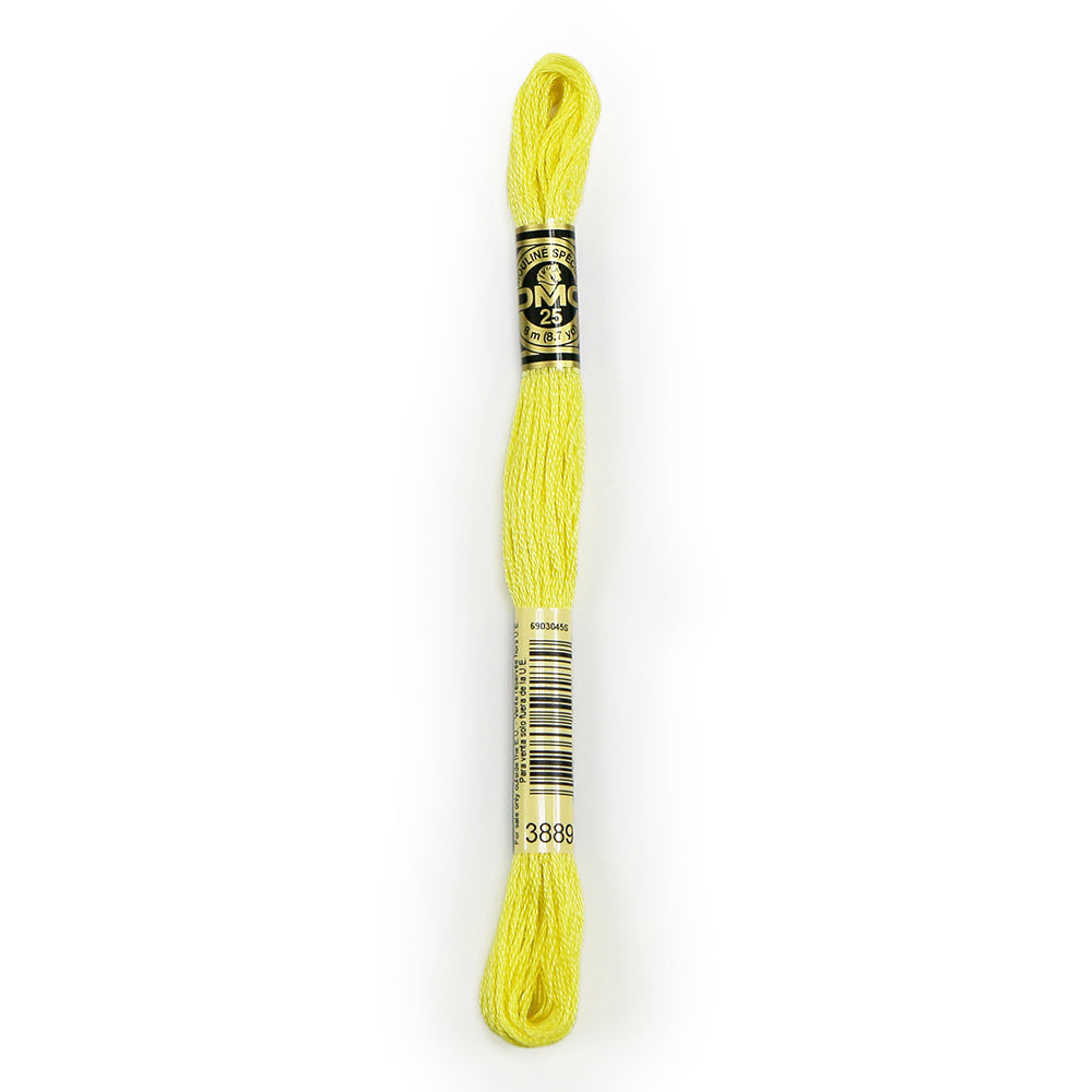 DMC Embroidery Floss, Yellow Palette