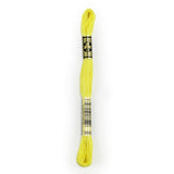 DMC Embroidery Floss, Yellow Palette