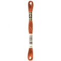 brown embroidery floss, DMC 400