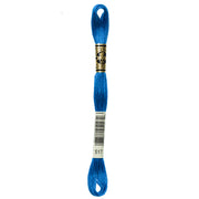 DMC Embroidery Floss, Blue Palette - 517 / Chagall