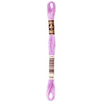 purple embroidery floss, DMC 554