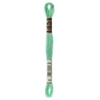 green embroidery floss, DMC 564