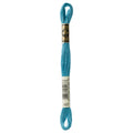 teal embroidery floss, blue-green embroidery floss, DMC 597