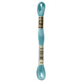 teal embroidery floss, blue-green embroidery floss, DMC 598