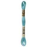 teal embroidery floss, blue-green embroidery floss, DMC 598