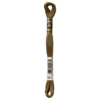 brown embroidery floss, DMC 611