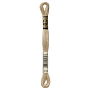 DMC Embroidery Floss, Grey Palette - 613 / White Truffle