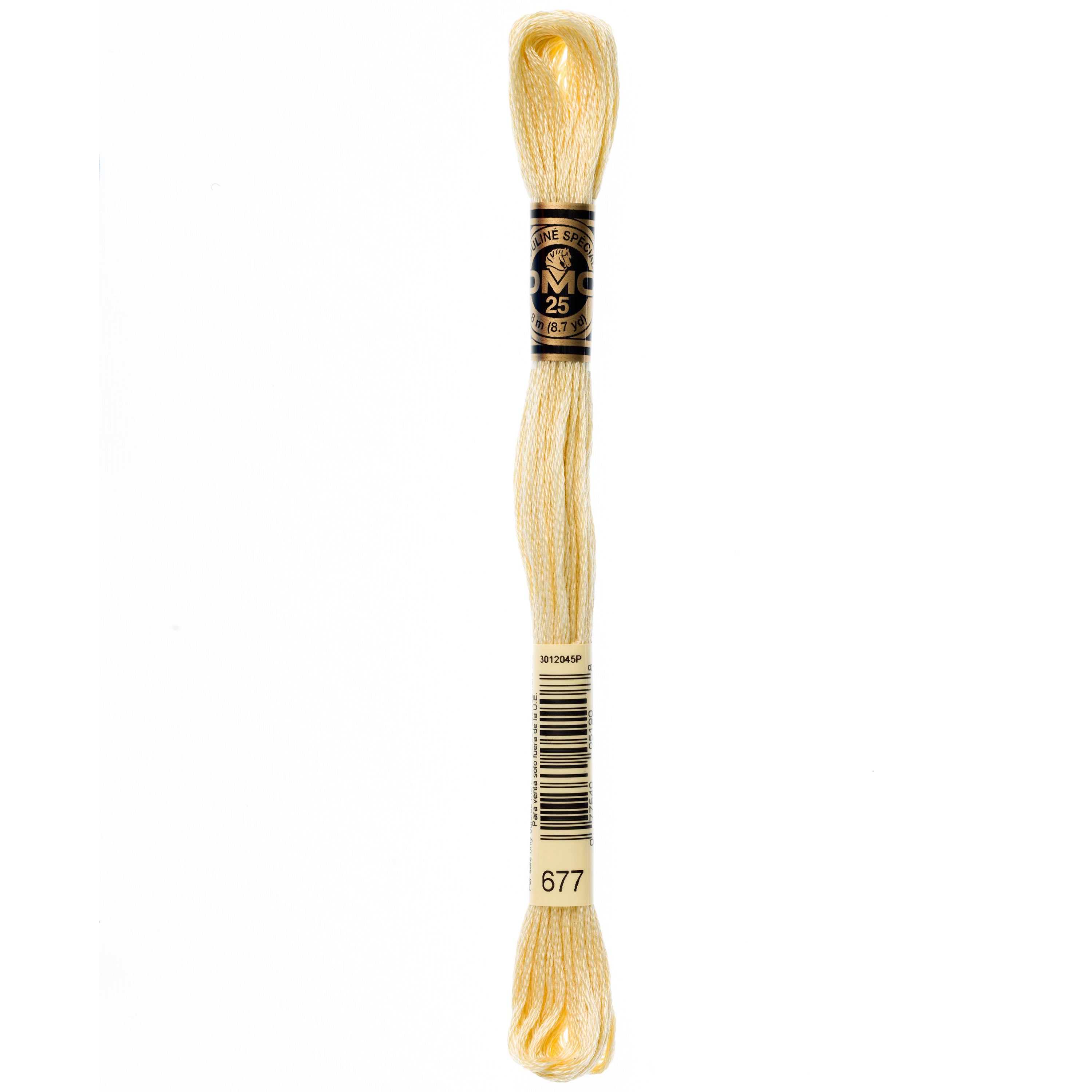 DMC Embroidery Floss, Yellow Palette