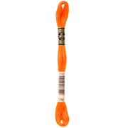 DMC Embroidery Floss, Orange Palette - 740 / Marigold