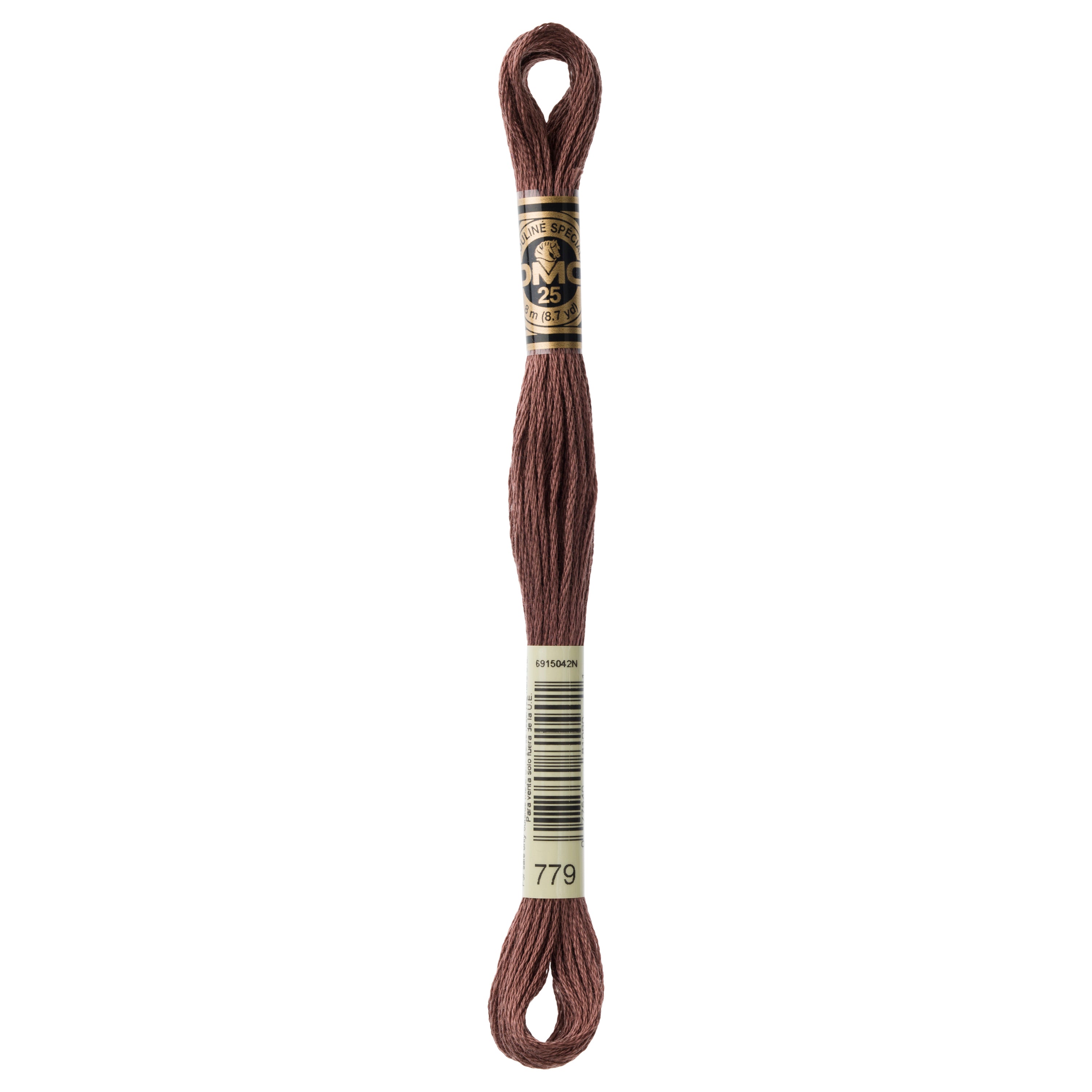 purple embroidery floss, DMC 779