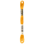 DMC Embroidery Floss, Yellow Palette - 783 / Butterscotch