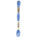 blue embroidery floss, DMC 793