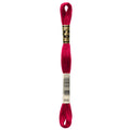 red embroidery floss, DMC 816