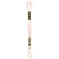 DMC embroidery floss, pink embroidery floss, DMC 819