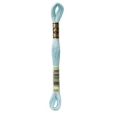 teal embroidery floss, blue-green embroidery floss, DMC 828