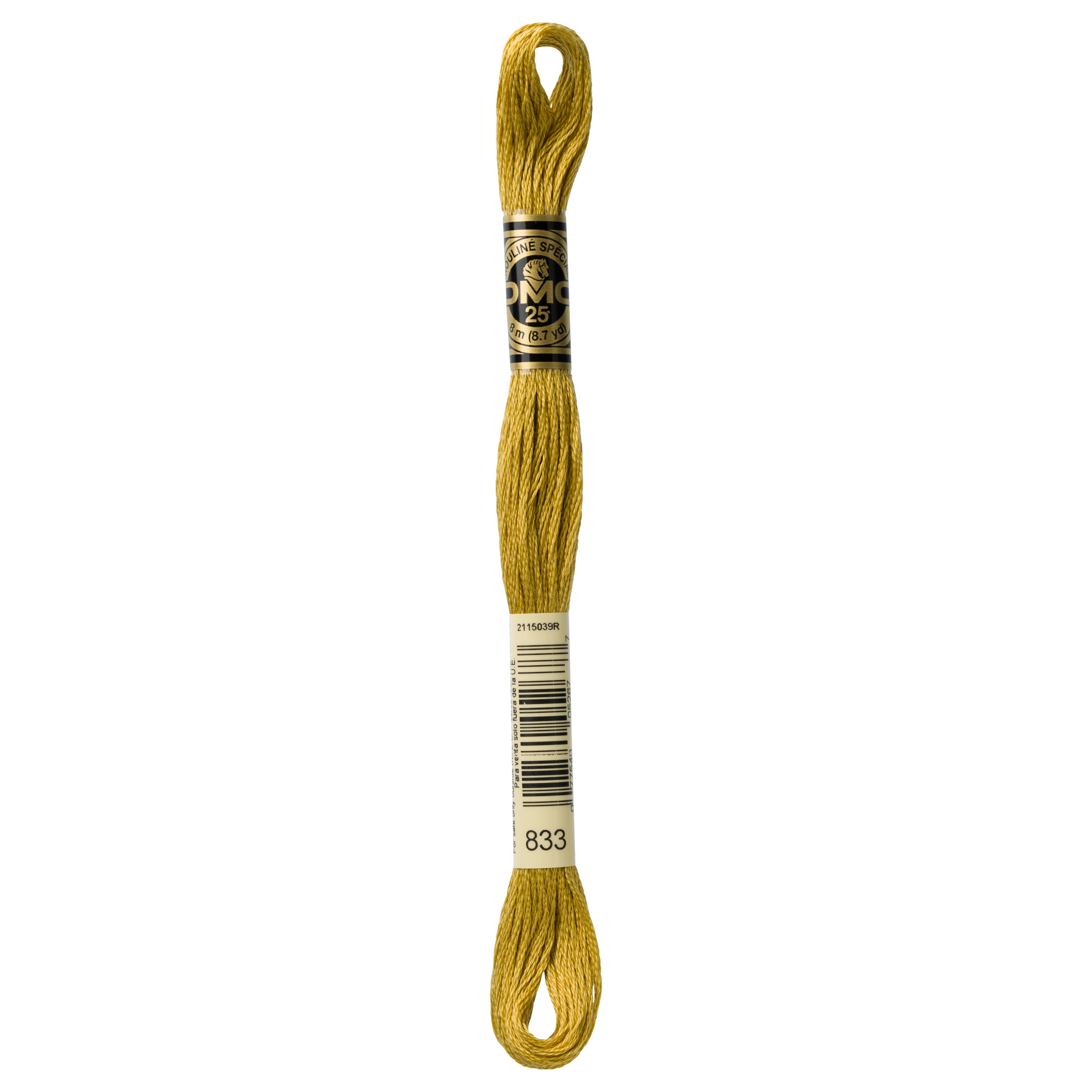 DMC Embroidery Floss, Yellow Palette