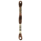 brown embroidery floss, DMC 839