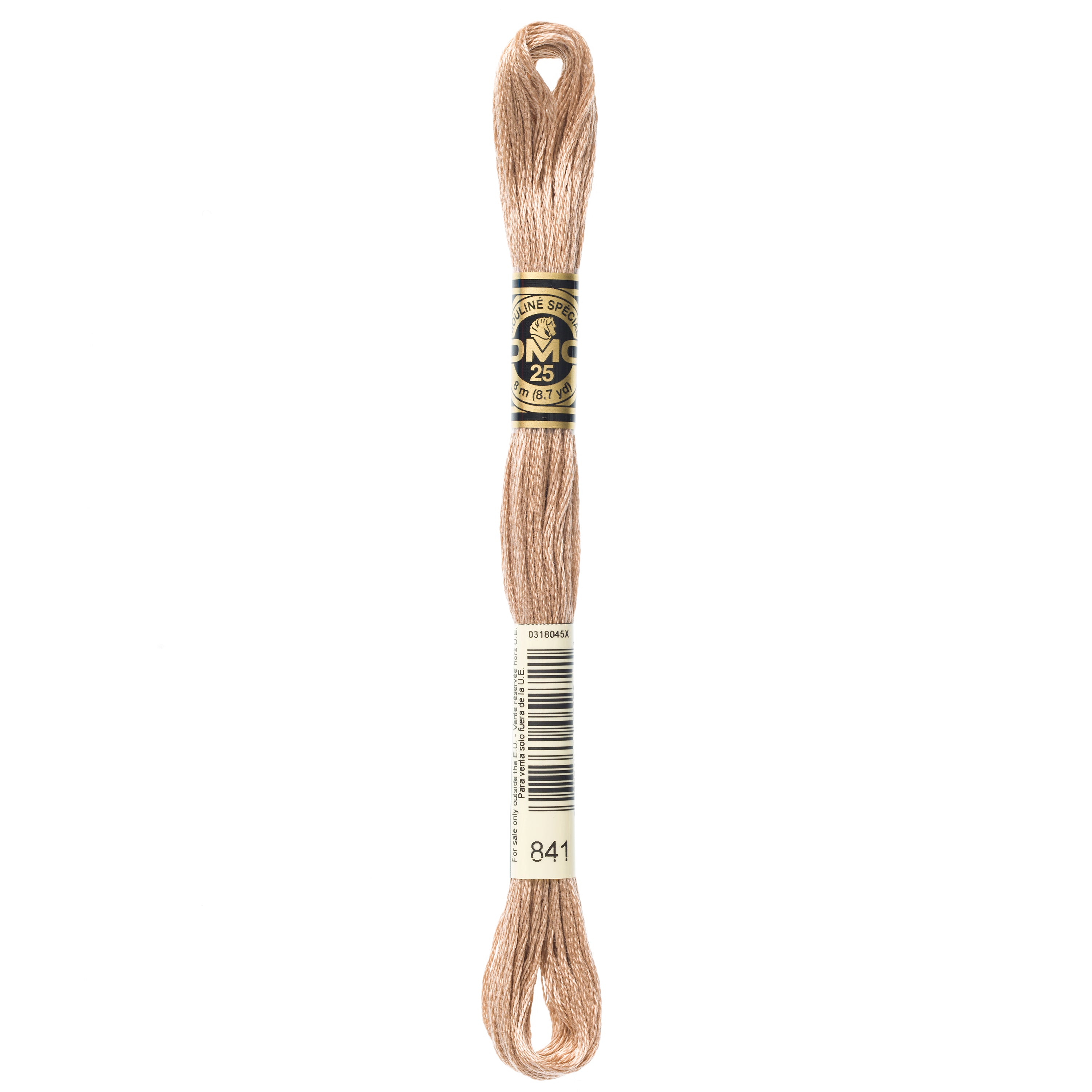 brown embroidery floss, tan embroidery floss, DMC 841