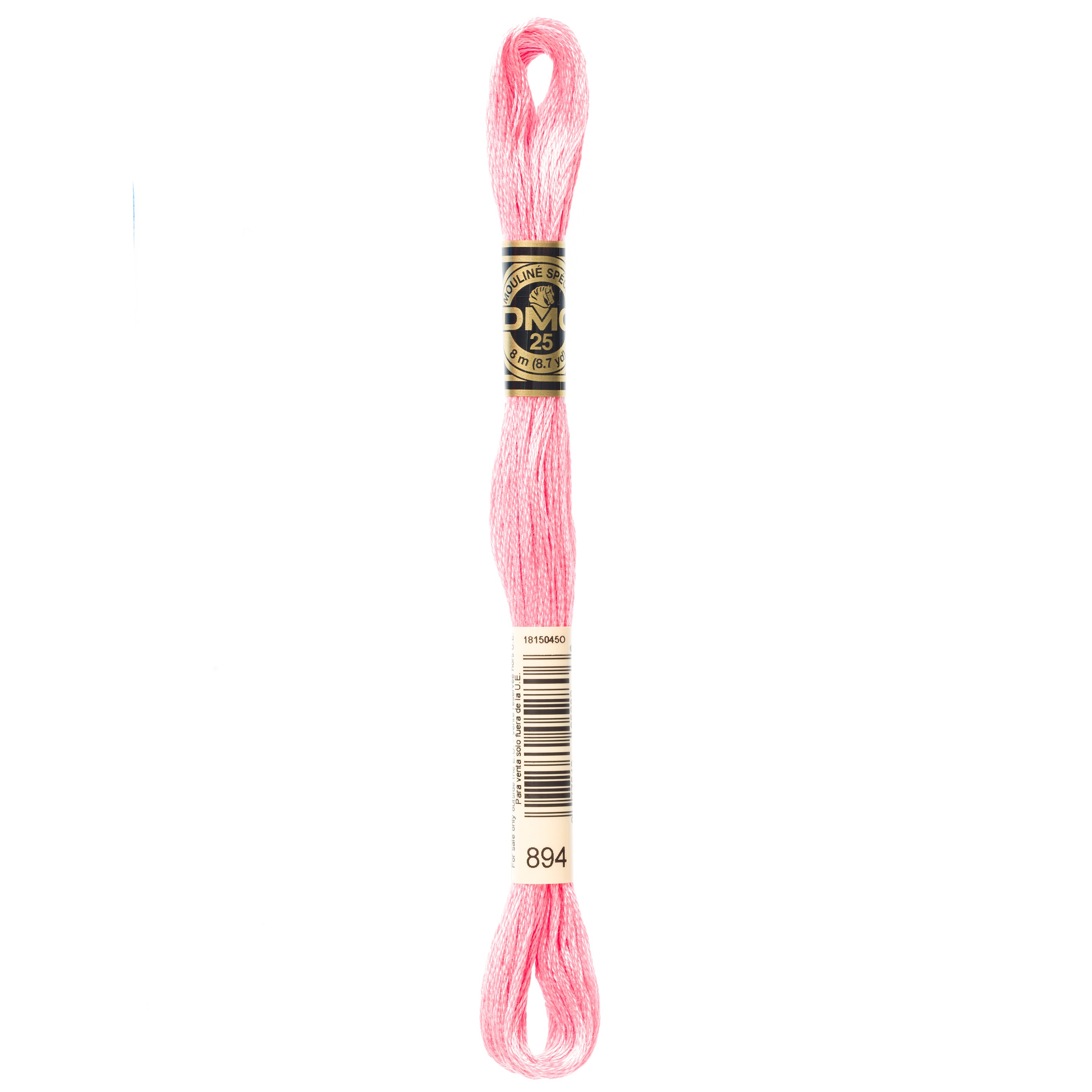 DMC embroidery floss, pink embroidery floss, DMC 894