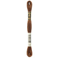 brown embroidery floss, DMC 898