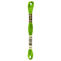 green embroidery floss, DMC 906