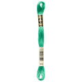 green embroidery floss, DMC 912