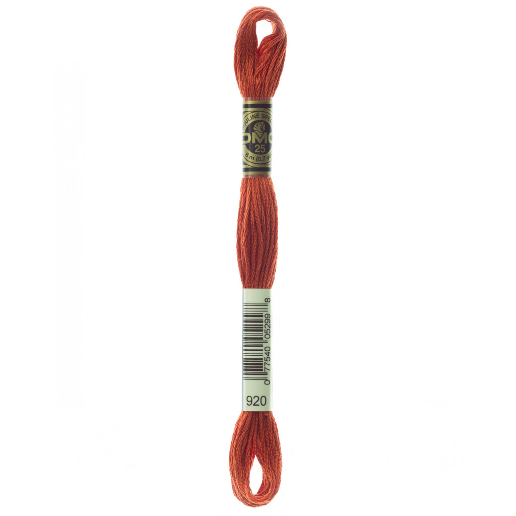 DMC Embroidery Floss, Orange Palette
