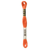 DMC Embroidery Floss, Orange Palette