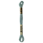 teal embroidery floss, blue-green embroidery floss, DMC 927