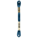 blue embroidery floss, navy embroidery floss, DMC 930