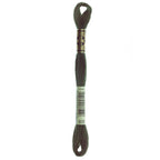 green embroidery floss, DMC 935