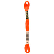 DMC Embroidery Floss, Orange Palette - 947 / Orange