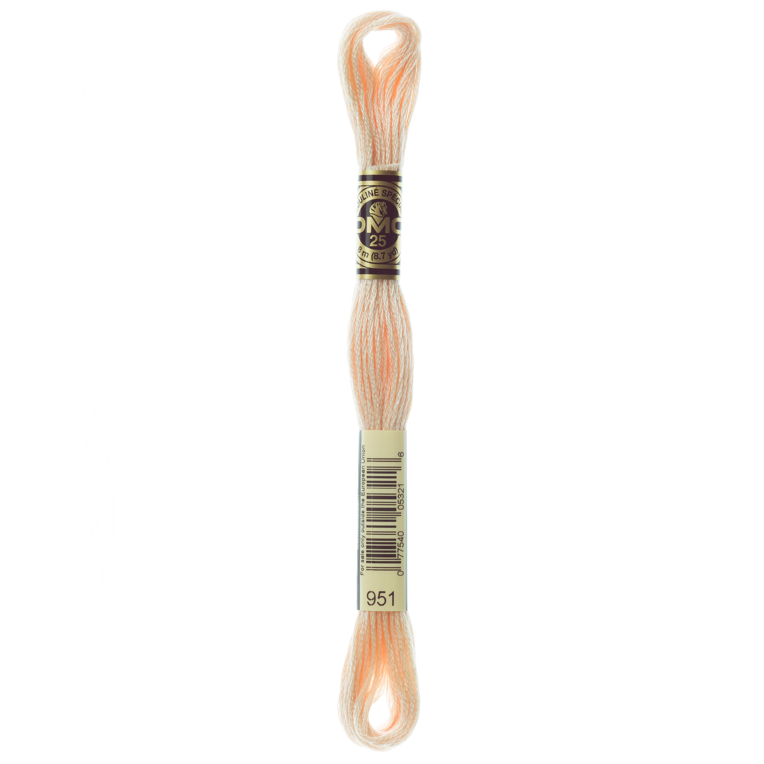 DMC embroidery floss, pink embroidery floss, DMC 951