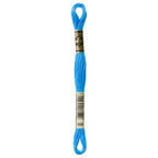 blue embroidery floss, teal embroidery floss, DMC 996