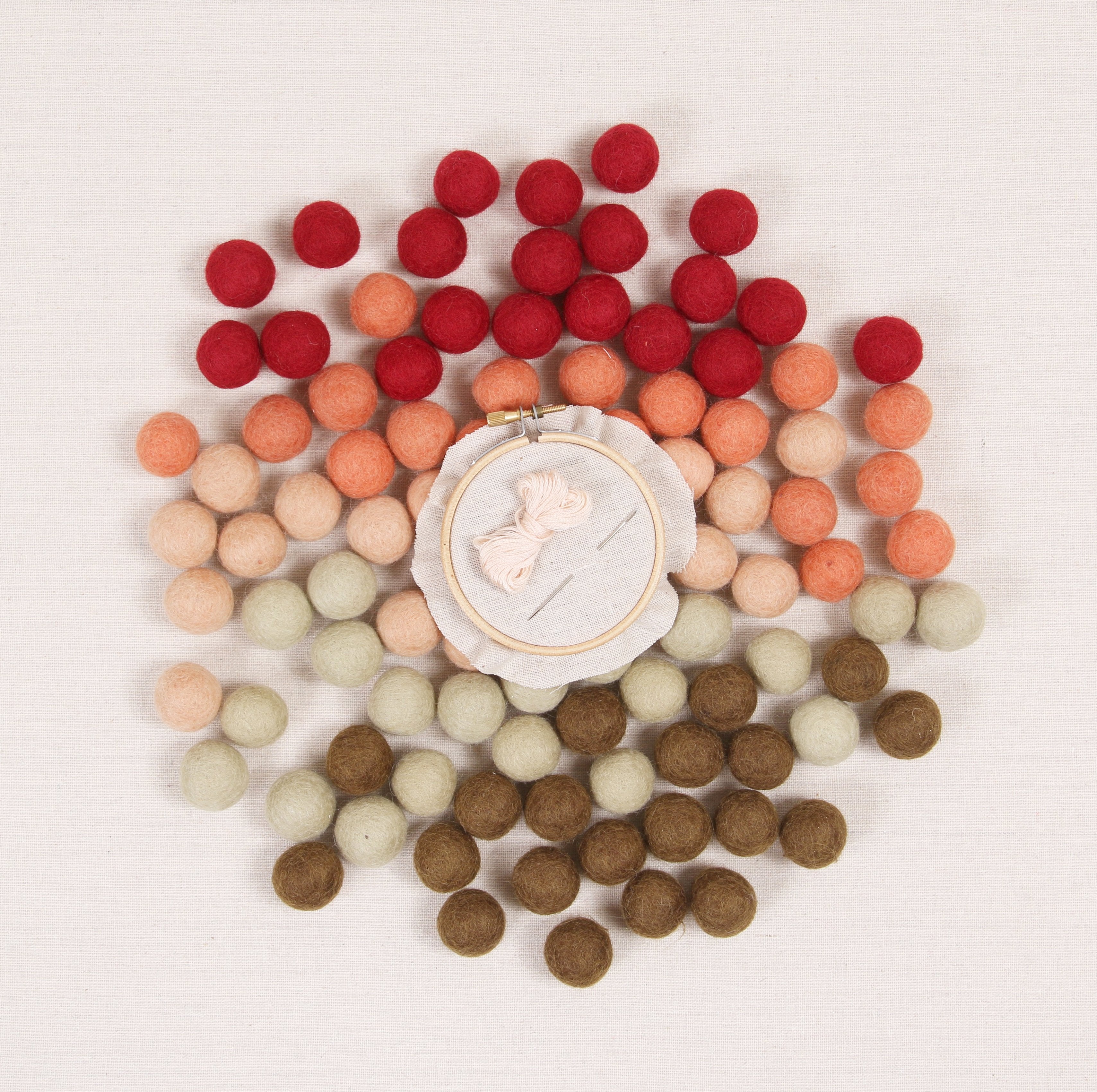 Spiced Chai Felt Balls