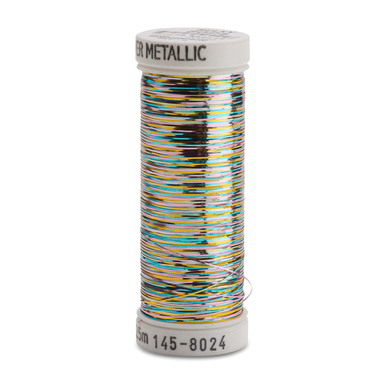 Sulky Sliver Metallic Thread, Multicolor Pastel 8024