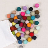 Multi Color Felt Balls