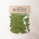 Big Felt-fetti Vines, die cut shapes