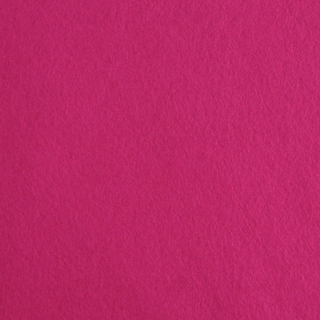Magenta Wool Blend Felt