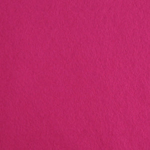 Magenta Wool Blend Felt