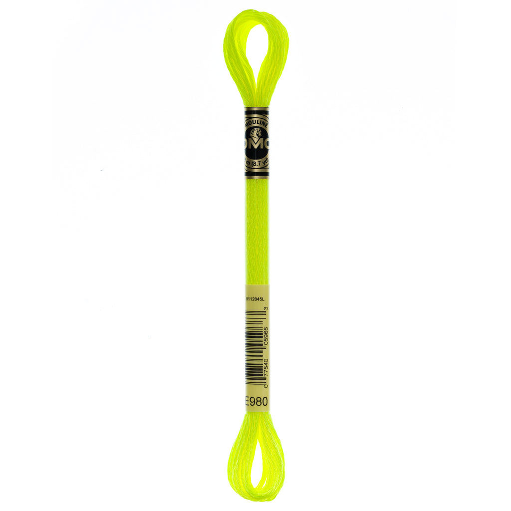 DMC Embroidery Floss, Fluorescent and Glow in the Dark
