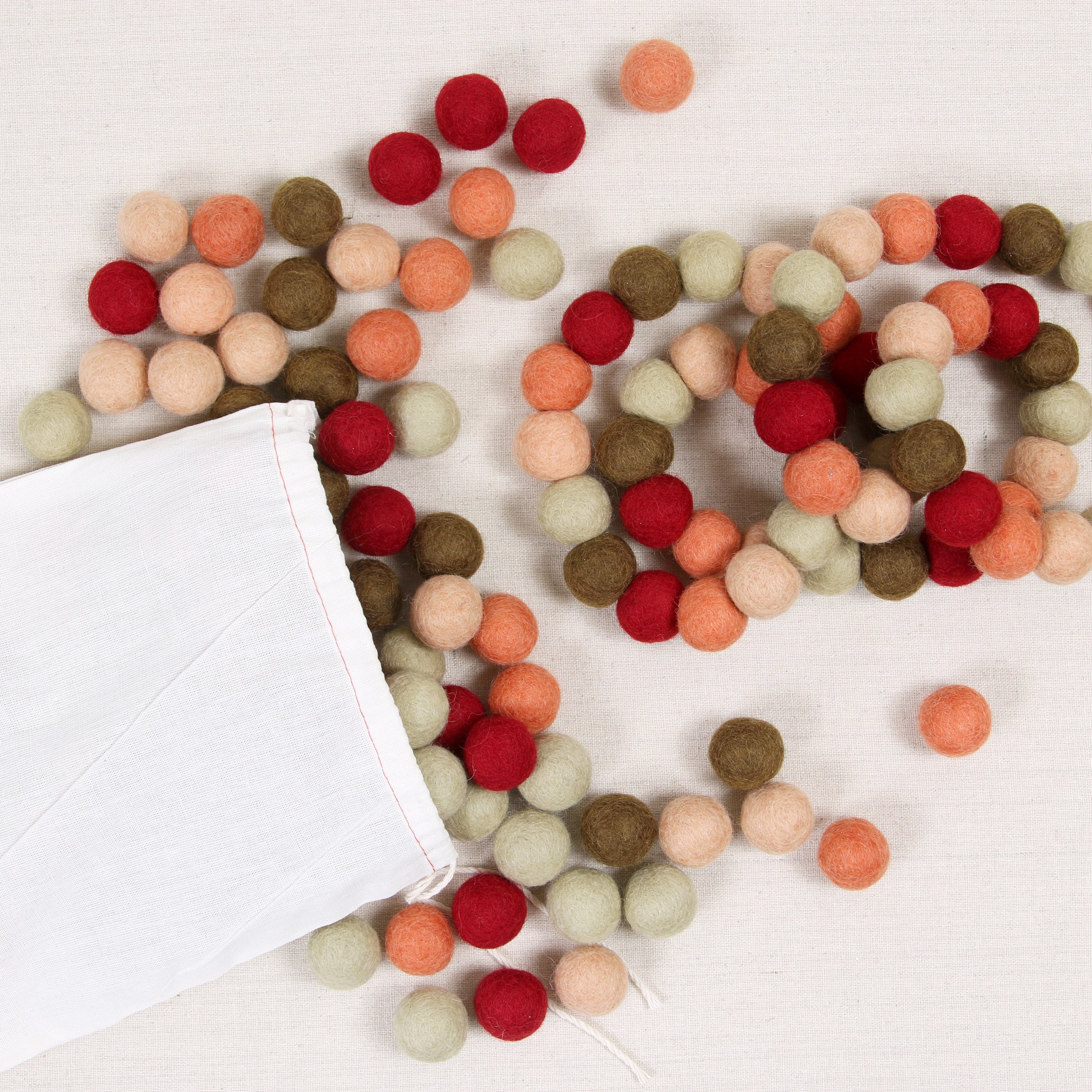 Spiced Chai Felt Balls